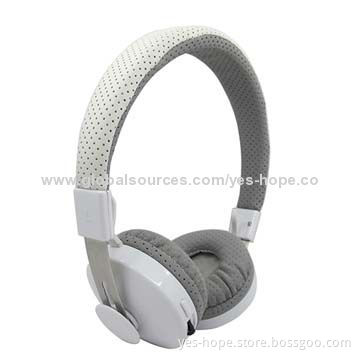 Hi-Fi Wireless BQB Bluetooth Stereo Headset with 2,402-2,480MHz Frequency, 32 Ohms Impedance